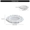 Silicone Crafting Mold With Detailed Renaissances Floral Pattern For Creating Decorative Tray Multipurpose Organizers