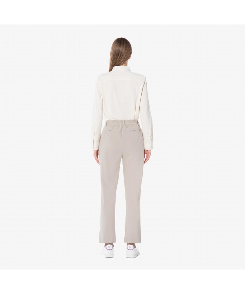 LACOSTE Women'S Winter Brushed Elastic Waist Slacks Hf504E-54N Xfj