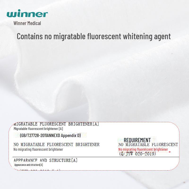 Robust Sterile Saline Wipes - Large, Individually Packaged, 8 Disposable Cotton Pieces Per Bag
