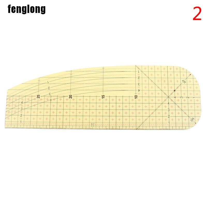 

20/30 см линейка горячего прессования Diy лоскутное шитье измерительный инструмент 2(30*10cm)