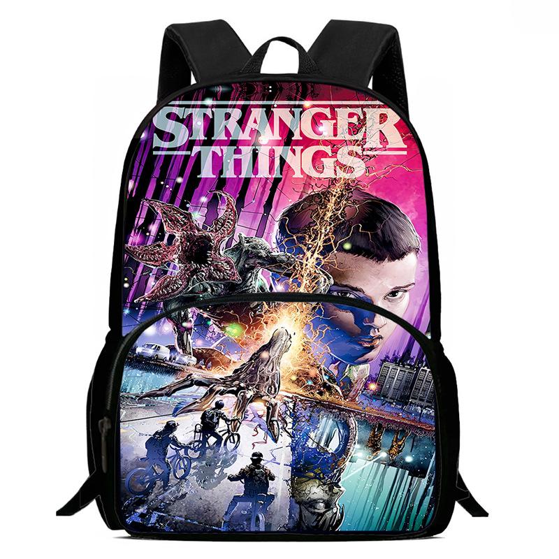 Monster Story Schoolbag High Definition Multi-Function Oxford Lightweight Backpack