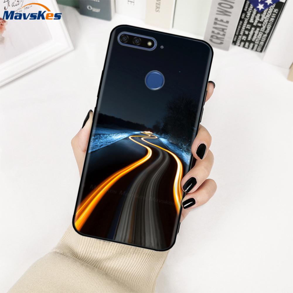 Honor 7A Pro Case Silicone Case For Huawei Y6 Prime 2018 Cover Soft TPU Mobile Phone Bags For Huawei Honor 7C RU 5.7inch Fundas