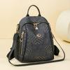 Women's Printed Backpack Student Schoolbag Multifunctional Shoulder Bag
