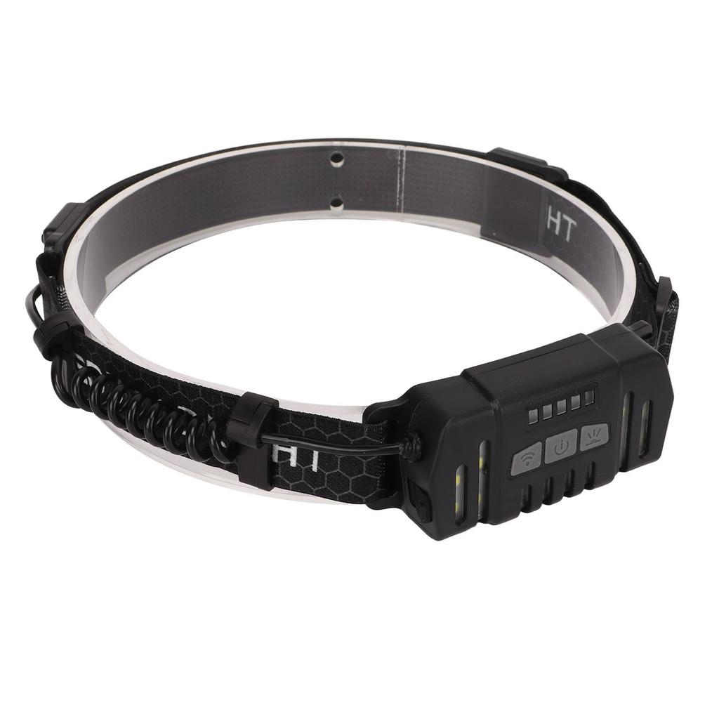 LED Headlamp XPG Induction COB Headlamp USB Rechargeable Head Light for Hiking Running Repairing Fishing Cycling