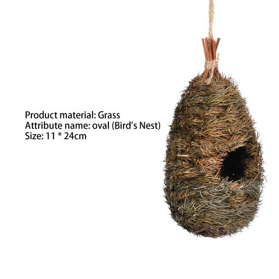 Bird Nest Bite-Resistant Moisture-proof Reusable Strong Construction Compact Resting Nest for Tree