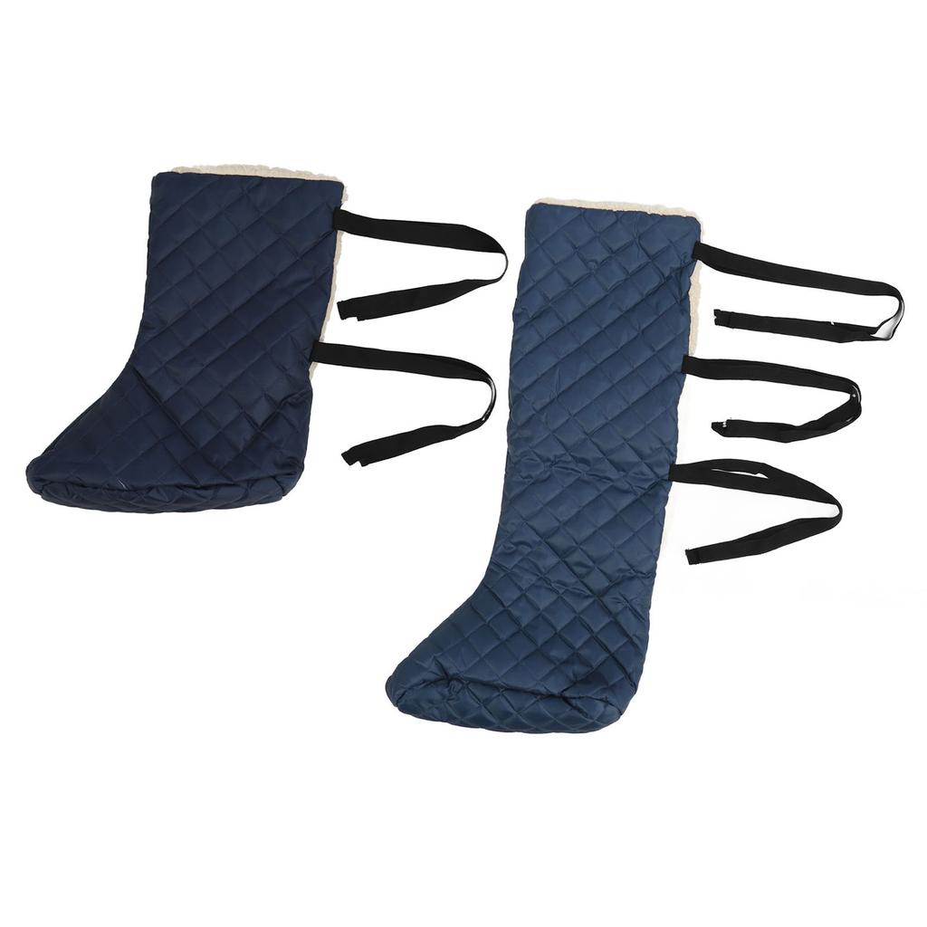 Warm Leg Cast Sleeve Washable Soft Elastic Leg Foot Cast Sock Protector with Adjustable Strap