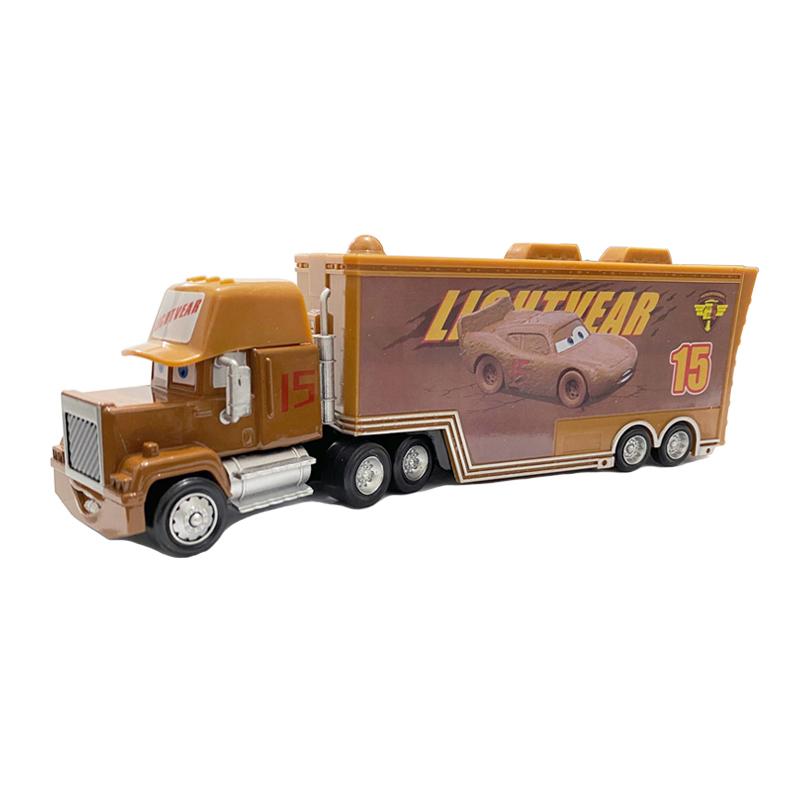 Pixar Cars Truck Model Car Anime Figure Mack Semi-Hauler Rust-eze Racing Toys Children's Birthday Gifts