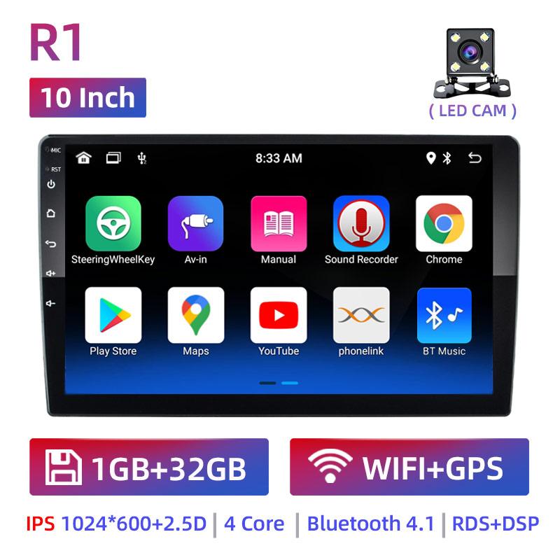 2 Din Android 13 Car Radio Autoradio 7 9 10 13.1 Inch Universal WIFI GPS  Audio Multimedia Player For Nissan Toyota Kia Honda