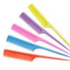 Black Pointed Tail Hair Styling Comb for Highlights - Practical Plastic Comb Gift