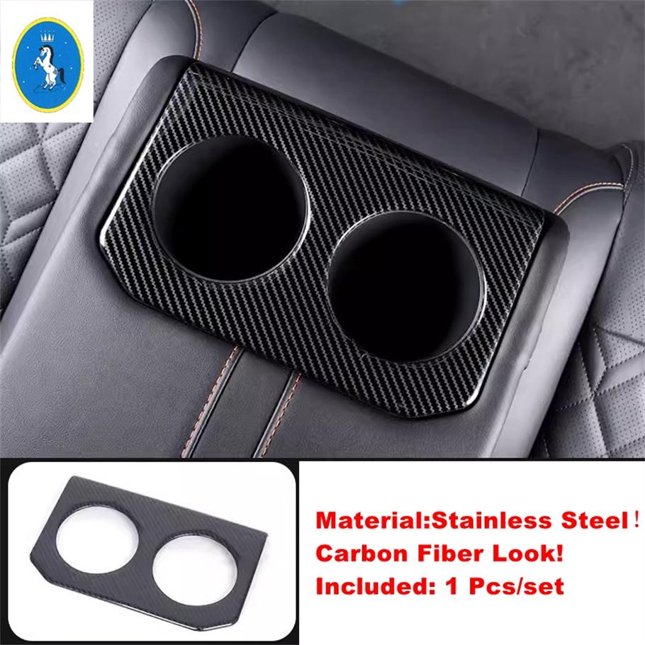 Carbon Fiber Auto Glove Storage Box / Gear Shift Box / AC Vent Outlet Cover Trim Accessories For Changan UNI-K UNIK  - 2024