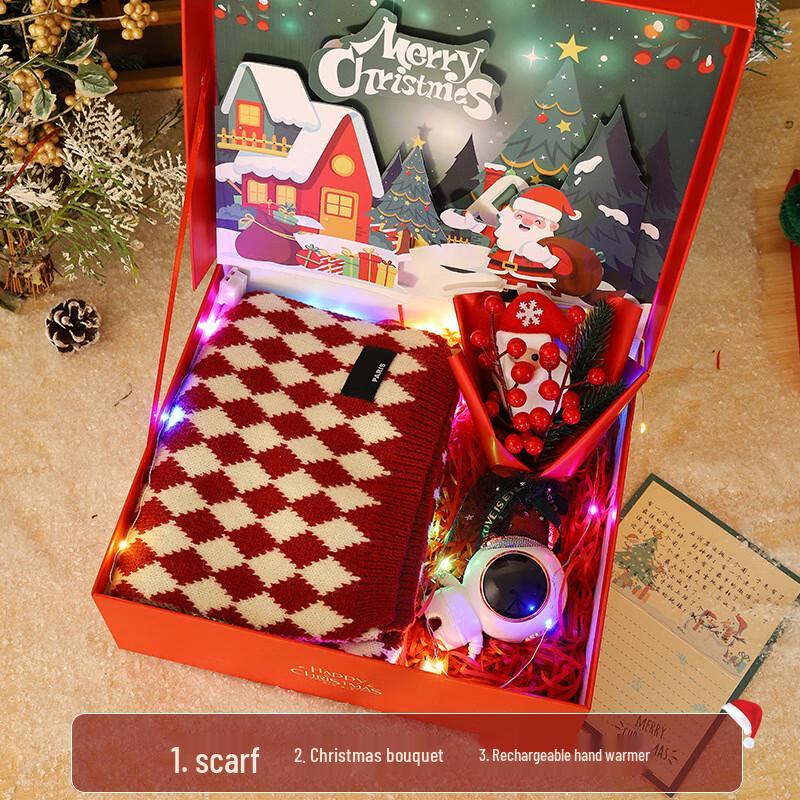 Christmas Gift Set with Mug, Scarf, and Power Bank SD-27