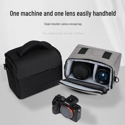 Single Shoulder Portable DSLR Bag for Canon, Nikon, Sony, Fujifilm Mirrorless Cameras