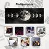 Large Moon Gaming Mouse Pad  keyboard and mouse desk pad Durable office and gaming accessories keyboard protection pad