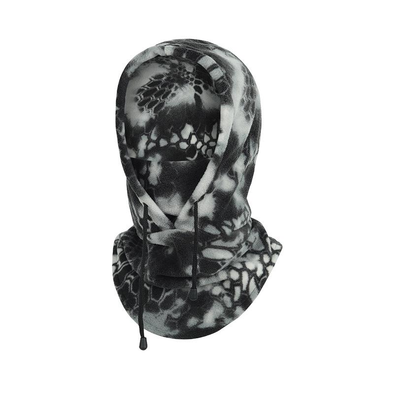 

Loogdeel Winter Face Mask Neck Warmer Hooded Cap Windproof Thermal Head Cover Beanies Bandana Warm Fleece Balaclava For Men