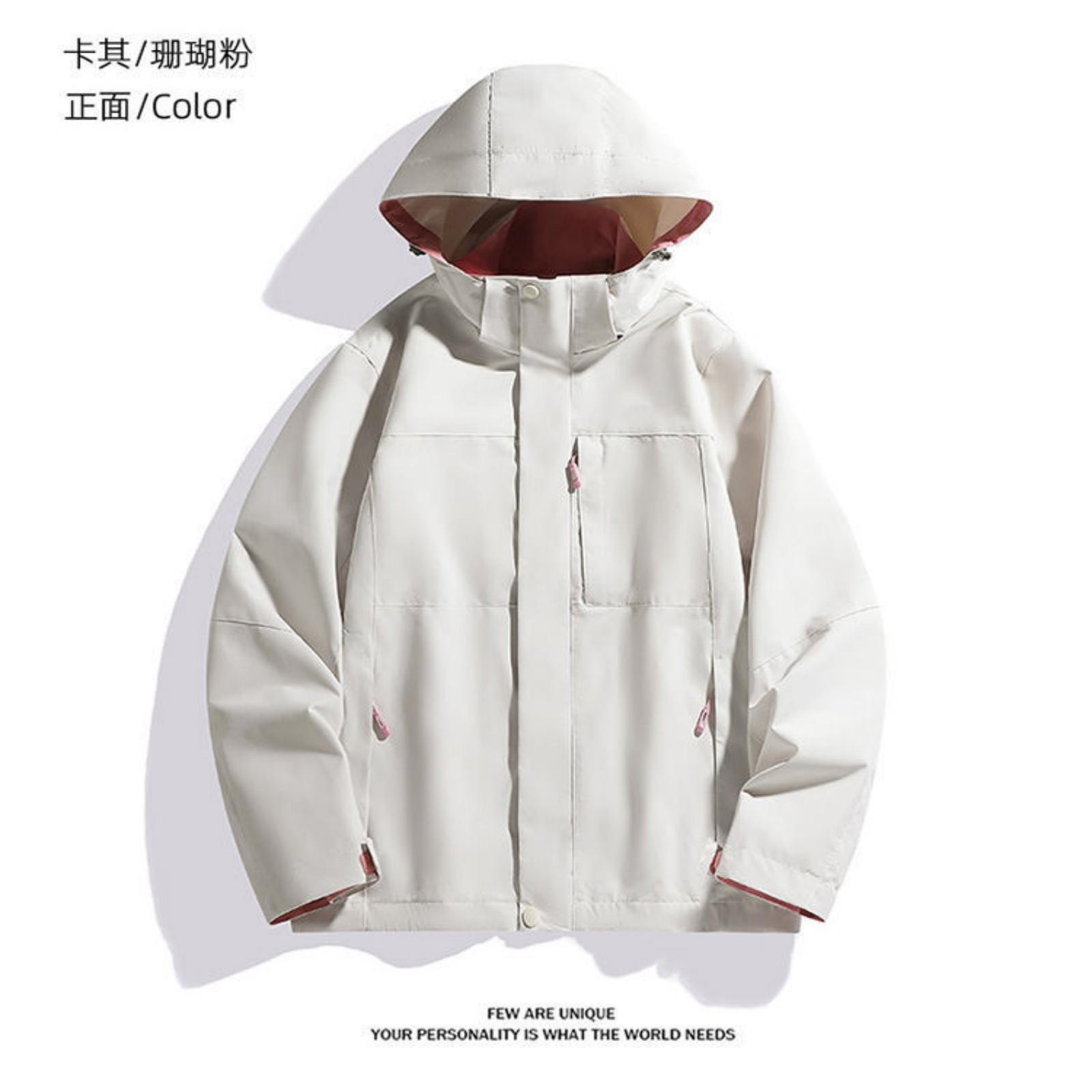 

Куртки для улицы Спорт Отдых Альпинизм Съемный капюшон Ветрозащитный Водонепроницаемый Тренд XXXL хаки