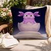 Cartoon Kids Lluntik Cushion Cover Soft Short Cover Washable Sofa Bed Dorm Garden Home Office Chair Decor