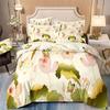 Set da letto a tre pezzi con stampa digitale 3D copripiumino federa biancheria da letto quattro stagioni universale singolo doppio copripiumino