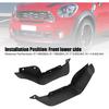 Front Bumper Flap Guard, Pair Front Bumper Splash Guard Lower Pressure Lip 51119802643 Replacement for John Works Paceman/Countryman Base