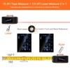 Stainless Steel Digital Laser Tape Measure LCD Screen Laser Rangefinder  DIY Projects