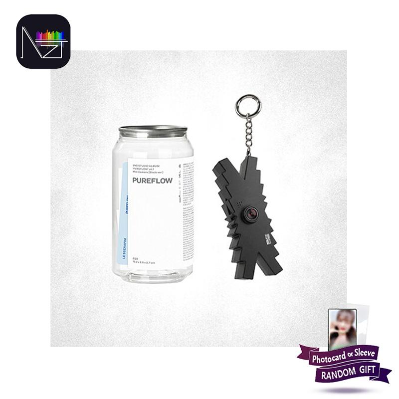[PRE ORDER] LE SSERAFIM – 2nd Studio Album PUREFLOW pt.1 (Mini Camera Ver. Black Ver.)