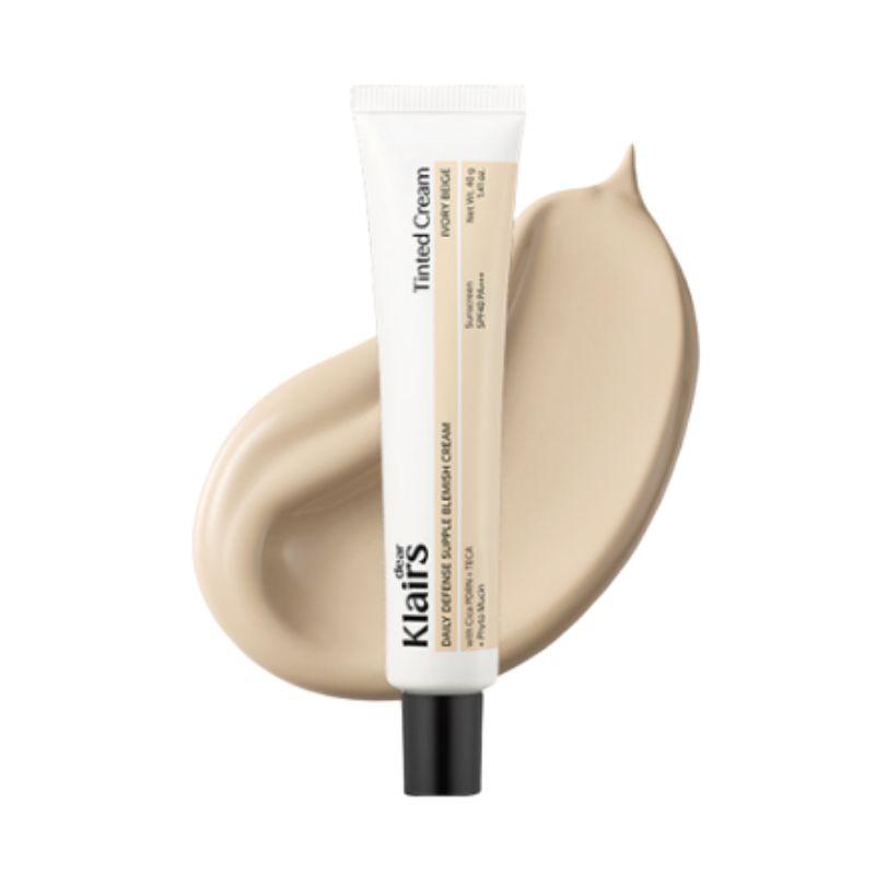 Klairs Daily Defense Supple Blemish Cream 40g Ivory Beige or Natural Beige