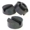 1Pcs Car Lift Jack Stand Rubber Pads Black Rubber Slotted Floor Jack Pad Frame Rail Adapter Universal Car Removal Repair Tool