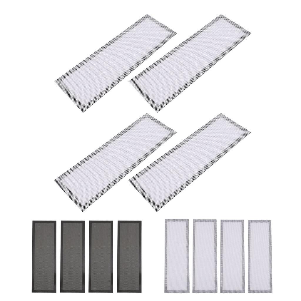 4PCS Floor Vent Covers PVC Magnetic Floor Register Vent Mesh Filter Screen for Wall Ceiling Catches 