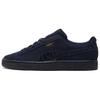 Camoscio Mono Deboss 'Blu Scuro Nero' Uomo 384688-02