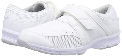 Mizuno Airfort Nurse Shoes (Medical Shoes), White, Size 27.5 cm, 3E