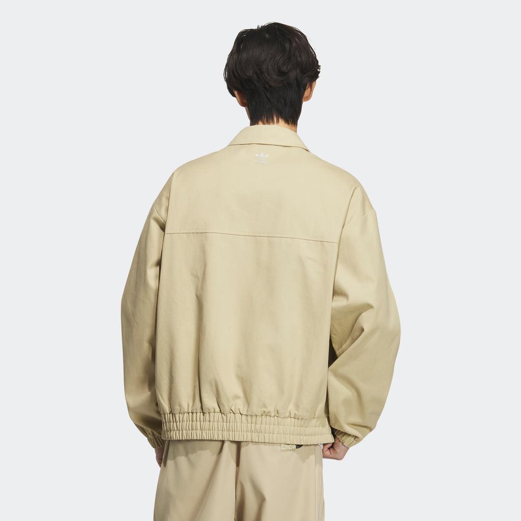 Adidas Originals V-Day Jacket Unisex Jacket Beige Striped JE3490