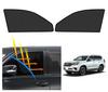 BLUESEATEC Mesh Curtains for Toyota Land Cruiser Prado 150 Series Magnetic RAV4 2019 Insect Sun UV Easy Driver and Passenger Storage Bag 2 Pieces