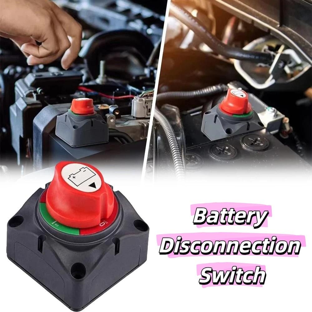 2 Position Battery Disconnect Switch 2 Pin Rotary Switch Battery Selector Switch For Marine