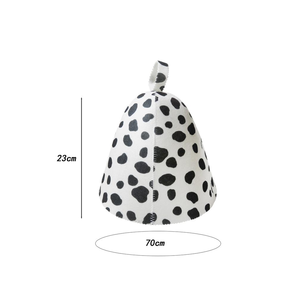 Vaporarium Hat Russian Banya Cap Sauna Banya Hat Protect Your Hair Felt Sauna Hat Russian Bath House Hat for Pool SPA Shower