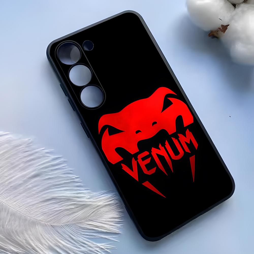 V-Venum Phone Case For Samsung S25 Ultra S24 S23 S22 S21 S20 Plus Fe Galaxy A54 A53 A34 A25 Silicone Cover