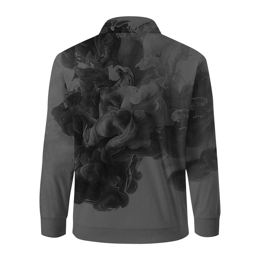 Men's Retro Casual Gradient Printed Sweatshirt
