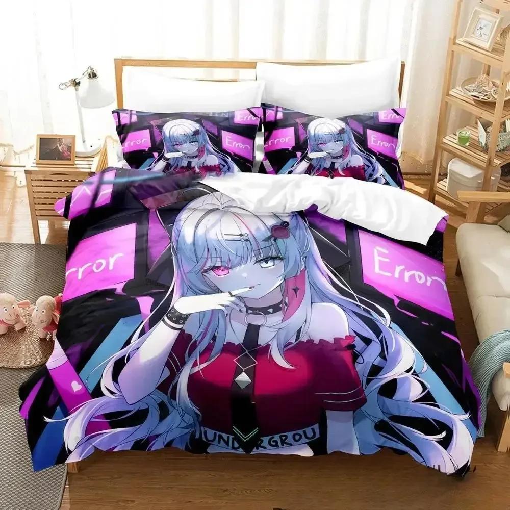Kawaii Girl Ishigami Nozomi Anime Bedding Set Printed With Pillowcase Bed Duvet Cover Soft Single Double Queen Super King Size