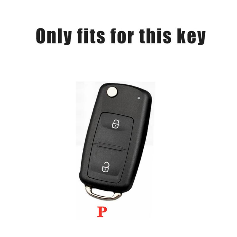 For VOLKSWAGEN Zinc Alloy Car Remote remote Key Shell Case Cover For VW Volkswagen Beetle Caddy Golf Jetta Polo Tiguan Touran Au
