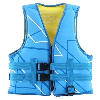 Kinder Schwimmweste Auftrieb Sicherheit Warme Weste Schwimmhilfe Blau