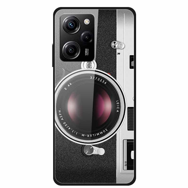 

Glass Cover For Xiaomi Poco X3 NFC X5 X4 X3 Pro F3 Poco X 3 4 5 Pro X5pro Tempered Glass Case Hard Back Funda Shield for X4 GT Poco X5