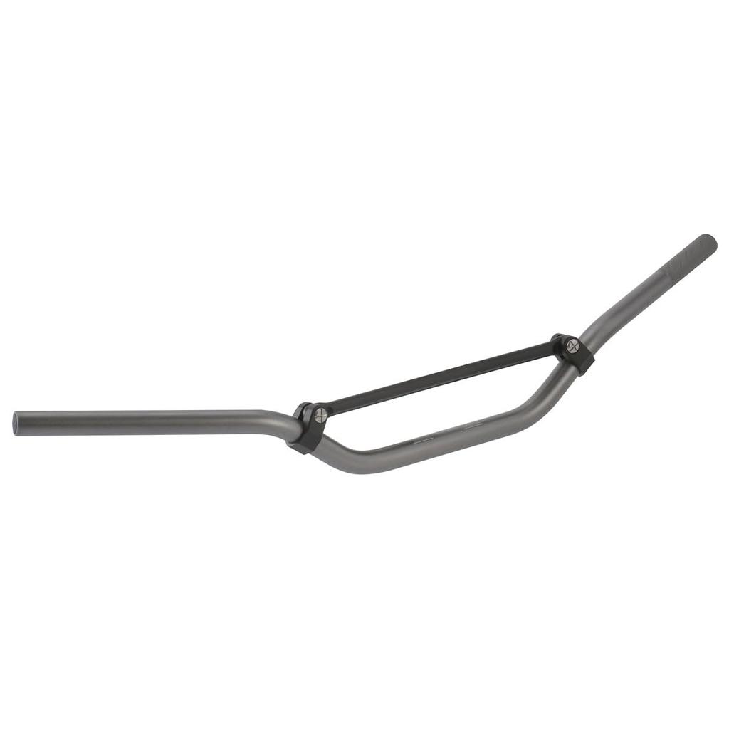 ZETA RACING COMP Dual for Honda KLX250 Standard Diameter Universal Includes Bar End Titanium F4396 Handlebars, Sport-Medium, CRF250L/M/RALLY, ('07),