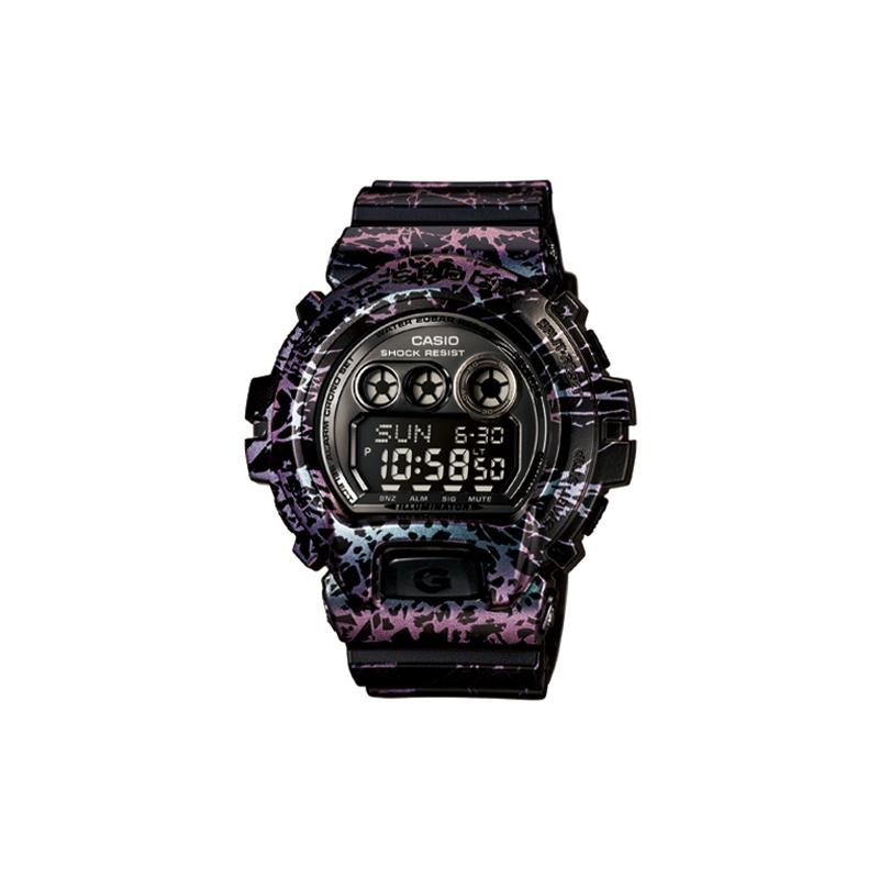 

Casio CASIOG-SHOCK Theme Series Marble Texture Design Super Automatic LED Lighting Fully Automatic Calendar Quartz Movement Resin Strap GD-X6900PM-1 чёрный