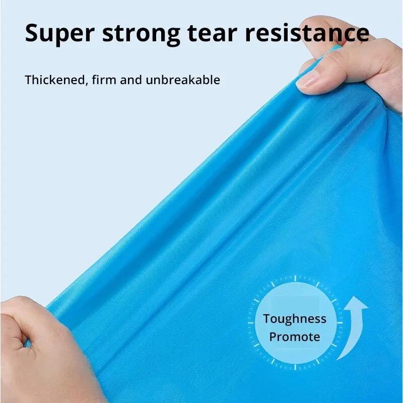 New 20PCS Thickened Children's Raincoat EVA Clothes Outdoor Waterproof Suit Children Transparent Travel Waterproof Raincoat