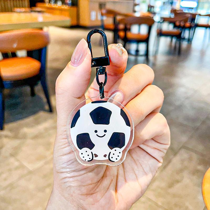 

Акриловая ракетка для настольного тенниса, брелок в виде футбольного поля, двухсторонний мини 3D спортивный брелок, подвеска для сумки, брелок для автомобильных ключей, сувенирный подарок