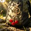 Creative Bling Rhinestone Watermelon Fine Workmanship Portable Bag Pendant Fashion Jewelry Decor Gift For Friends Bag Charm