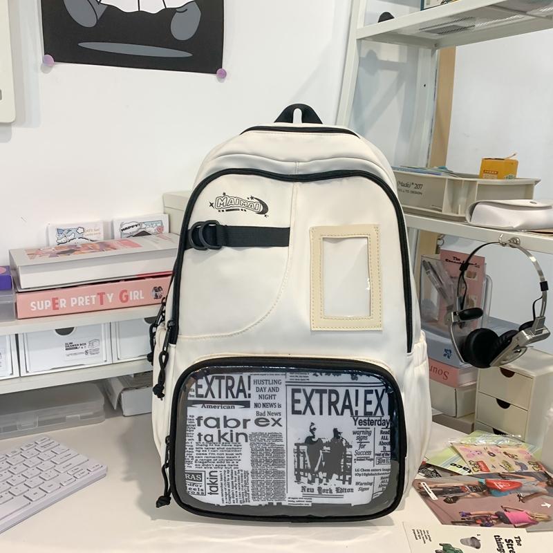 Студенческая школьная сумка большой емкости — фото 7