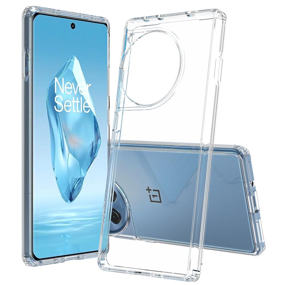 

For OnePlus Ace 3 5G/12R 5G Clear Case TPU+Acrylic Protective Phone Cover A