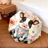 1 PC Automatic Folding Umbrella - Cow Pattern, Portable & Foldable Design with 8 Ribs, Christmas Birthday Gifts
