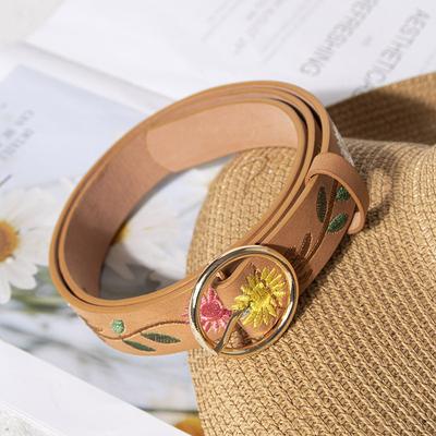 Embroidered High-end Women's Belt, Belt for Women