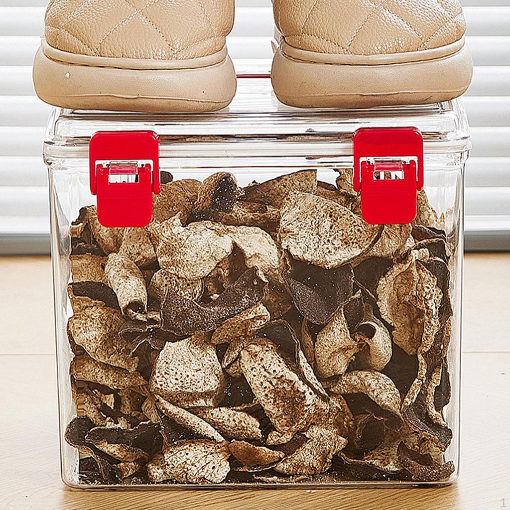 Airtight Food Storage Container Jar Decorative Portable Spaghetti Canister for