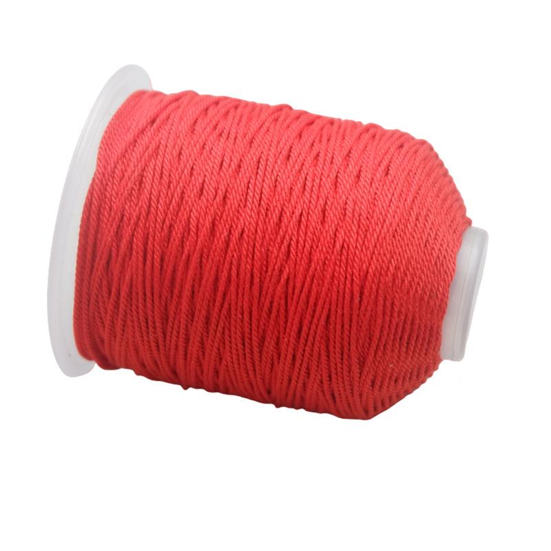 Tibetan Hand-Rubbed Cotton Thread Xingyue Bodhi Wenwan Bracelet, Non-Elastic Special Wire Rope, Wear-Resistant Beaded Woven Cotton Rope